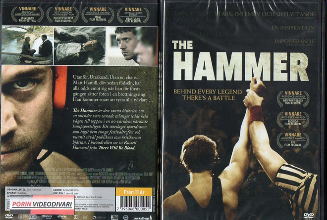 hammer	(86 548)	UUSI	-ulk-	DVD	SF-TXT	kuuro painija,