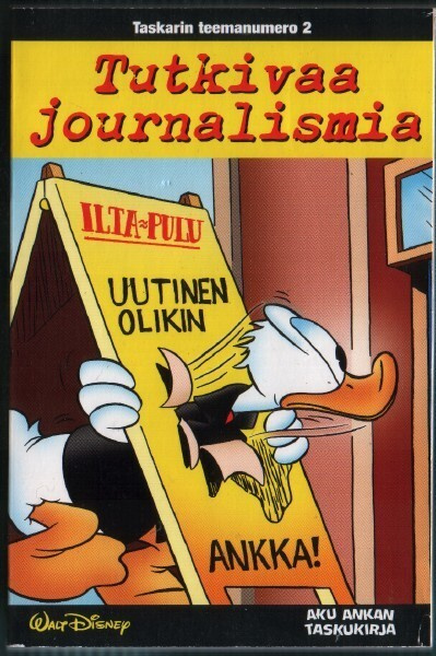 Aku Ankan Taskukirja teemanumero  2 tutkivaa journalismia