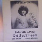 ANITA HIRVONEN :: ET USKO KUINKA KOSKEEKAAN::VINYYLI 7" 1981 - pikkukuva 2