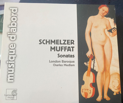 Schmelzer - Muffat: Sonatas cd HARVINAINEN