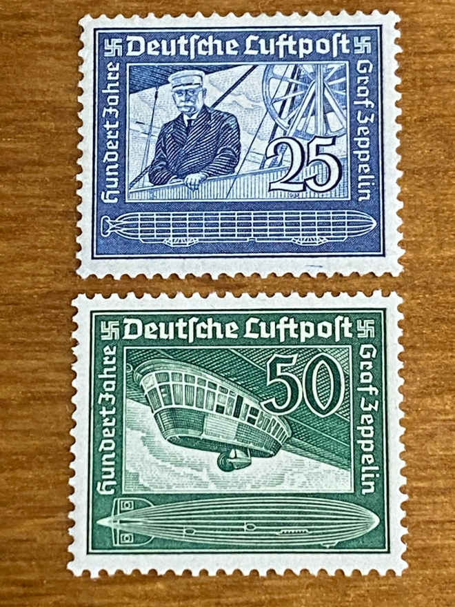 SAKSA REICH KREIVI ZEPPELIN 100 VUOTTA PARI**