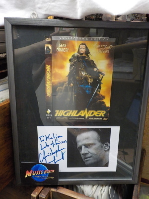 CHRISTOPHER LAMBERT NIMMARI+ HIGHLANDER DVD KANSI KEHYKSISSÄ
