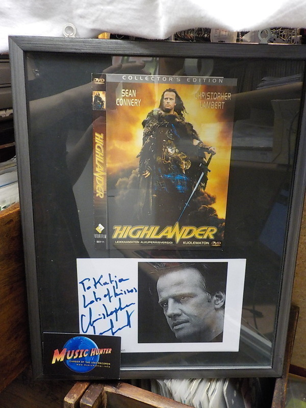 CHRISTOPHER LAMBERT NIMMARI+ HIGHLANDER DVD KANSI KEHYKSISSÄ