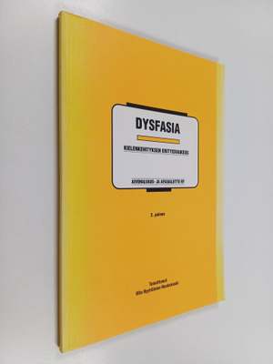 Ulla Hyytiäinen-Ruokokoski : Dysfasia : kielenkehityksen ...