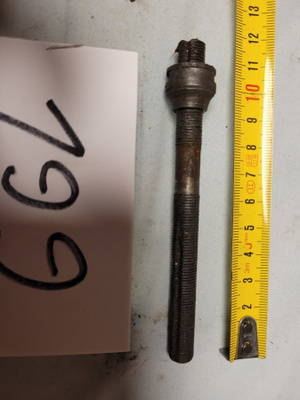 vanha mopo tunturi tai muu renkaan akselin mutteri 9mm