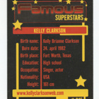 Famous SUPERSTARS n:o 045 KELLY CLARKSON - pikkukuva 2