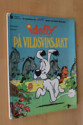 Goscinny & Uderzo : Idefix på vildsvinsjakt (1.p. 1974 k.p )