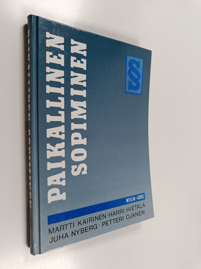 Martti Kairinen : Paikallinen sopiminen