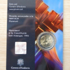 Andorra 2 € 2018 Perustuslaki 25 vuotta BU - pikkukuva 2