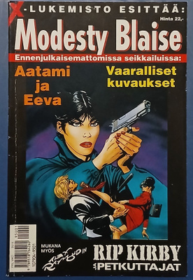 X-lukemisto esittää Modesty Blaise; Aatami ja Eeva