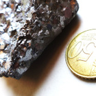 Mineraali puolijalokivi kivi WISMUT Pala 844g - pikkukuva 3