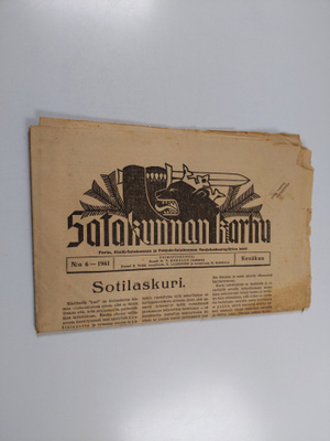Satakunnan karhu 6/1941 : Porin, Etelä-Satakunnan ja Pohj...