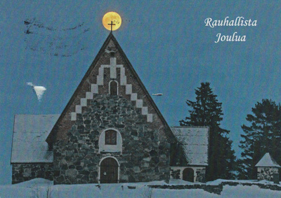 KIRKKOKORTTI - SASTAMALAN KIRKKO - 1