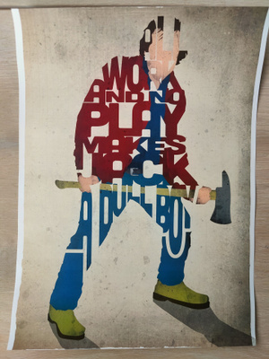 17th & Oak "The Shining" Jack Torrance Print (1st Pressing)