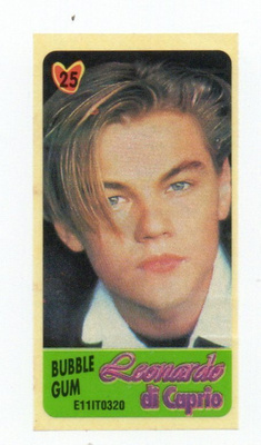 Purkkakuva Leonardo di Caprio n:o 25 Purukumikuva
