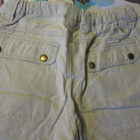 Shortsit 128 cm khaki * puuvilla - pellava - pikkukuva 5