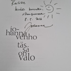 Johanna Venho : Tässä on valo (signeerattu, tekijän omiste) - pikkukuva 3
