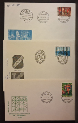 FDC 45 - 1979 5 kpl