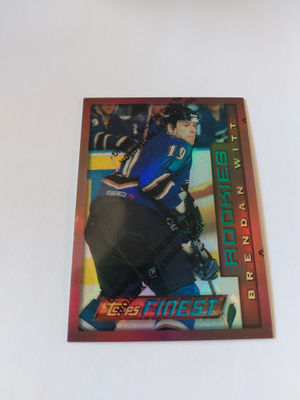 1995-96 Finest Refractors #106 Brendan Witt B