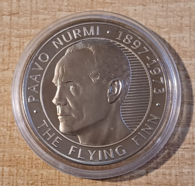 1 Dollari 2013 Niue "Paavo Nurmi" Ku/Ni Proof