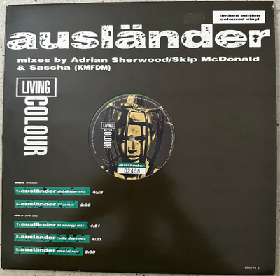 [12’’] LIVING COLOUR: AUSLÄNDER (Mixes)