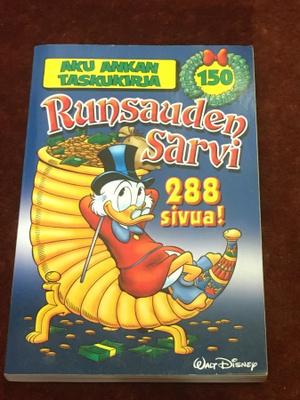 AKU ANKAN TASKUKIRJA - 150 - RUNSAUDEN SARVI