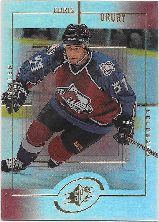 1999-00 SPx #42 Chris Drury Colorado Avalanche