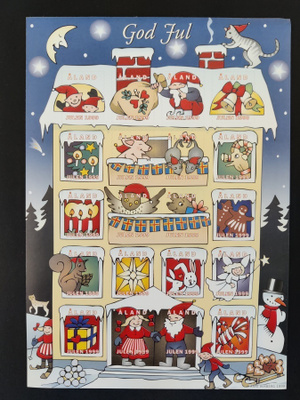 Ahvenanmaan joulumerkit 1999 **
