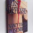 Nancy Taylor Rosenberg : First offense - pikkukuva 1