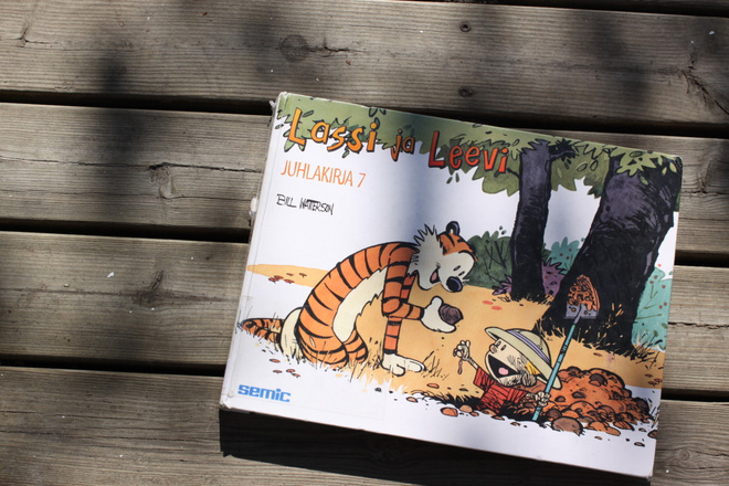 Bill Watterson Lassi ja Leevi Juhlakirja 7