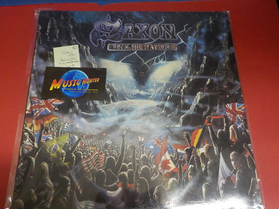 SAXON - ROCK THE NATIONS VG+/EX- LP