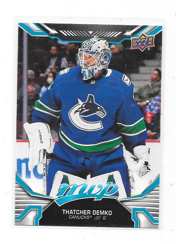 2022-23 Upper Deck MVP #171 Thatcher Demko , Canucks MV