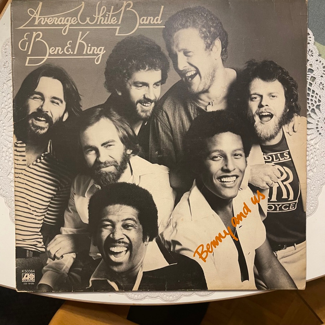 AVERAGE WHITE BAND & BEN.E. KING: Benny & Us * UK 1977