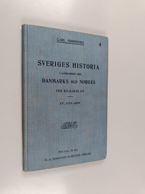 Carl Gustaf Grimberg : Sveriges historia i sammanhang med...