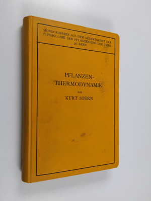 Kurt Stern : Pflanzenthermodynamik