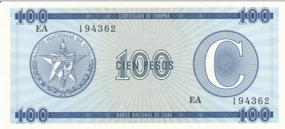 Cuba 100 Pesos 1985 P FX25 #161