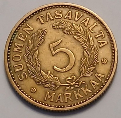 5 mk vuodelta 1935