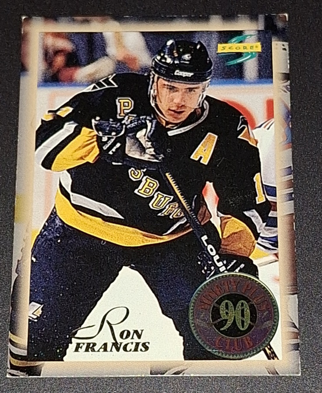 1994-95 Score Ninety Plus Club Ron Francis #NP18