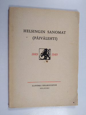 Helsingin Sanomat (Päivälehti) : 1889-1949