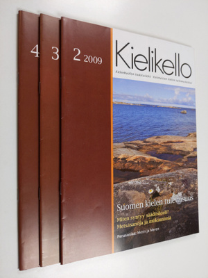 Kielikello : kielenhuollon tiedotuslehti 2-4/2009