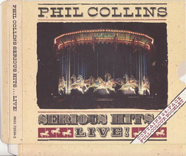 Phil Collins - Serious Hits...Live! (CD + Slipcase) VG+++!!