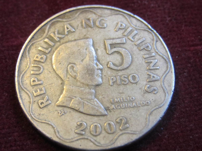 5 piso 2002 Filippiinit-Philippines