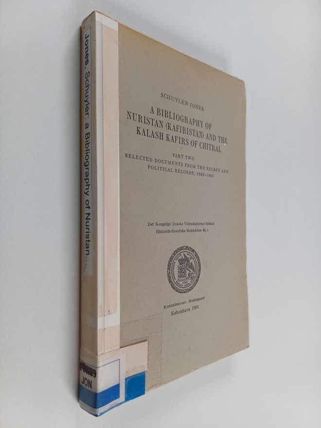 Schuyler Jones : A Bibliography of Nuristan (Kafiristan) ...