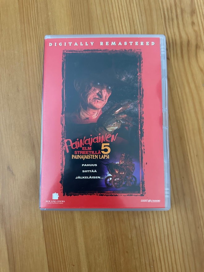 Painajainen Elm Streetillä 5: Painajaisten Lapsi  DVD