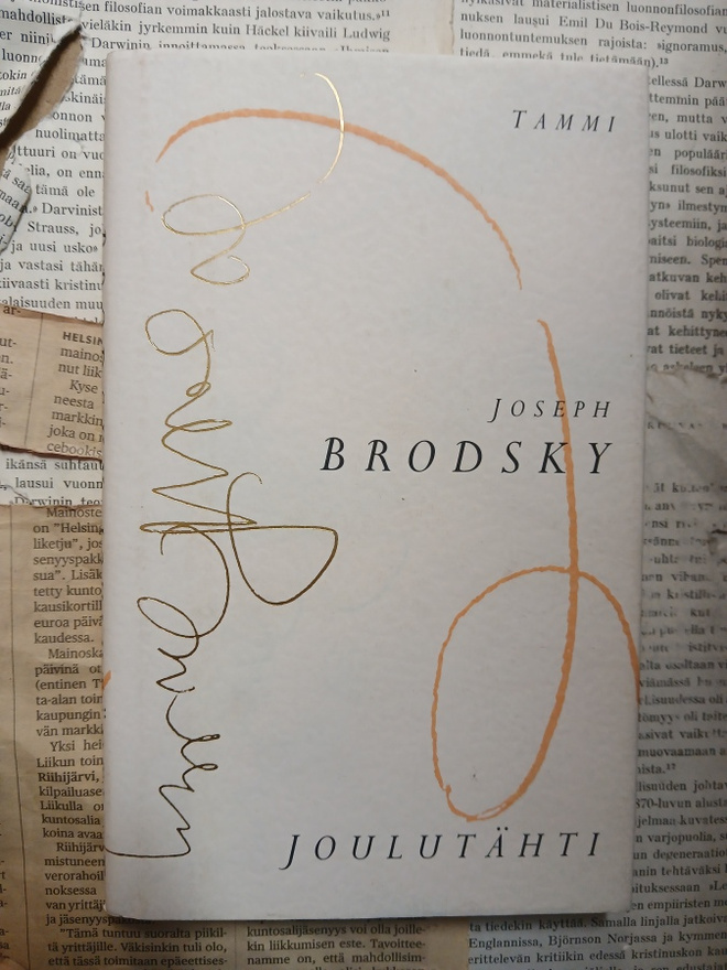 Joseph Brodsky - Joulutähti: runoja (sid.)