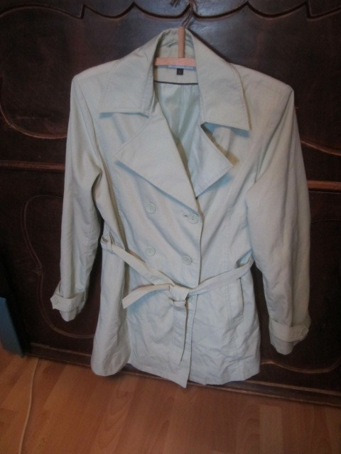 Lyhyt Trenssi / Trench Coat Mintunvihreä L Martinelli