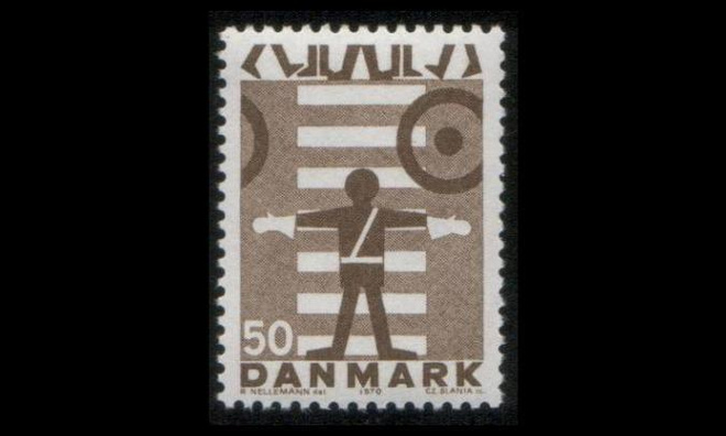 Tanska 492 ** Liikenneturvallisuus (1970)
