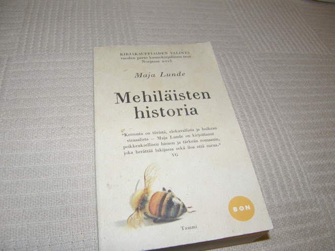 Maja Lunde Mehiläisten historia -nid