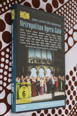 2DVD Metropolitan Opera Gala James Levine's 25th Anniversary
