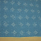 Retro sininen pöytäliina 100 cm x 104 cm - pikkukuva 3